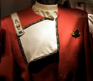 A Starfleet uniform because I couldn't find a picture of the NC-1701 that was definitely public domain.