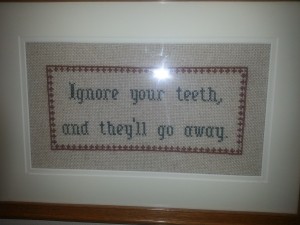 I like this. Saw it in my dentist's office