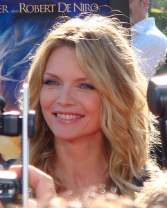 "Michelle Pfeiffer 2007" by Jeremiah Christopher - Licensed under CC BY 2.0 via Wikimedia Commons 