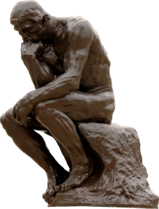 Rodin's The Thinker (source: Pixabay)
